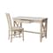 International Concepts Hampton Desk with Chair 21.1 in D X 30 in H, 48.1 in W X Wood, Unfinished K-OF-67X-C10 - alternate 2